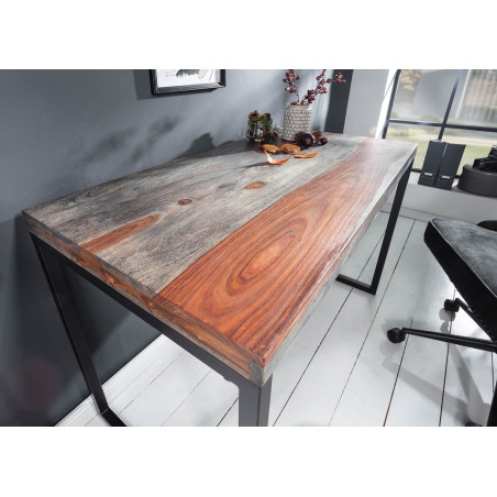 Table de bureau en bois massif de Sesham