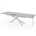 Table design 180-220-260 lave céramique