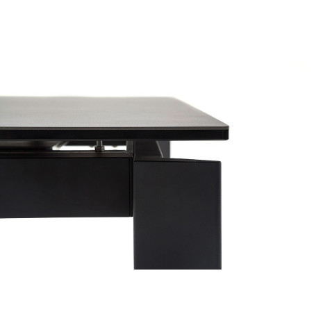 Table rectangulaire 180-240 cm céramique anthracite