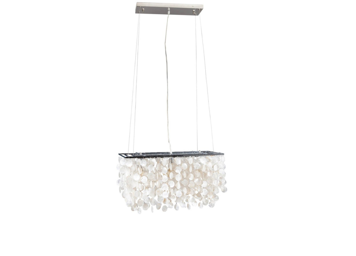 Suspension luminaire en nacre