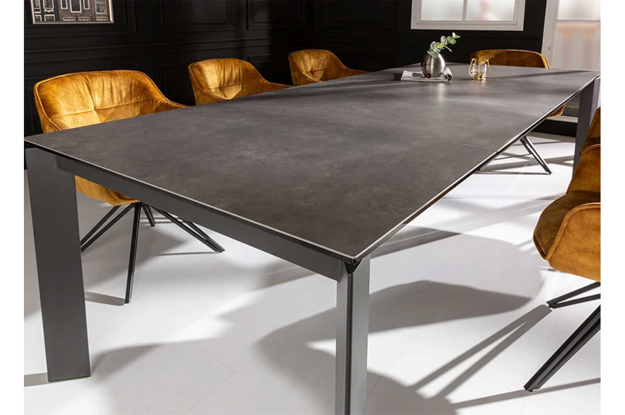 Table extensible en céramique 180-240 cm pour salle à manger