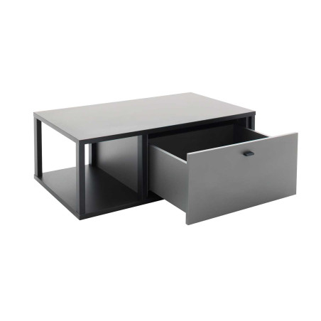 Table basse grise anthracite moderne