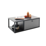 Table basse grise anthracite moderne