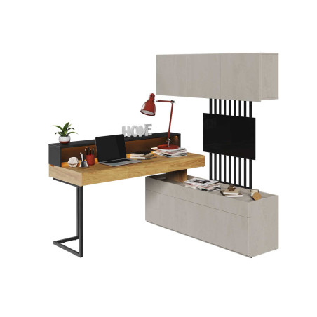 Bureau, meuble TV et rangement