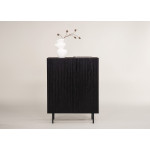 Commode moderne noir 80 cm