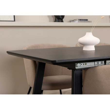 Table de repas extensible 160-200 cm