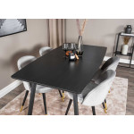 Table de repas extensible 160-200 cm