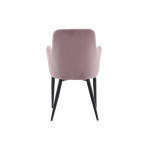 Fauteuil simili cuir noir