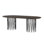 Table de repas ovale 220 cm