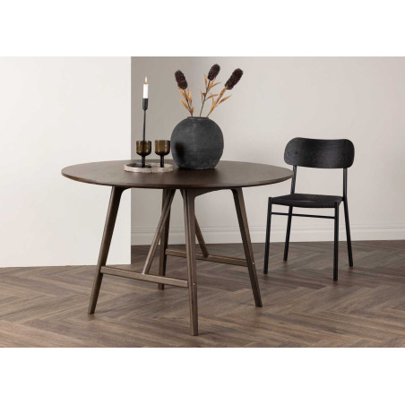 Table de repas plateau rond 100 cm