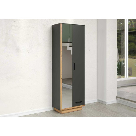 Armoire vestiaire avec miroir