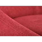 Lot de 2 chaises rouges tournantes