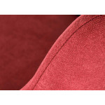 Lot de 2 chaises rouges tournantes