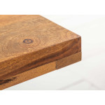 Table basse carrée 60 cm en bois massif