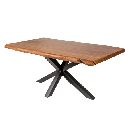 Grande table à manger 180 cm acacia massif