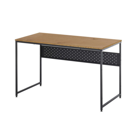 Bureau rectangulaire 120 cm avec caisson