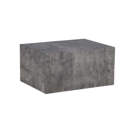 Table basse rectangulaire aspect marbre