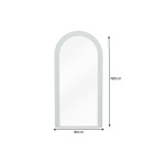 Grand miroir 160 cm vert sauge