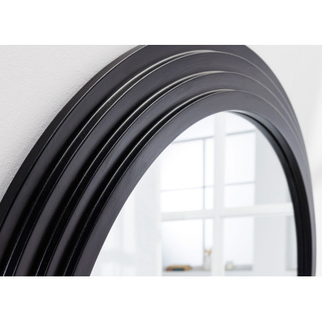 Grand miroir 160 cm contour noir