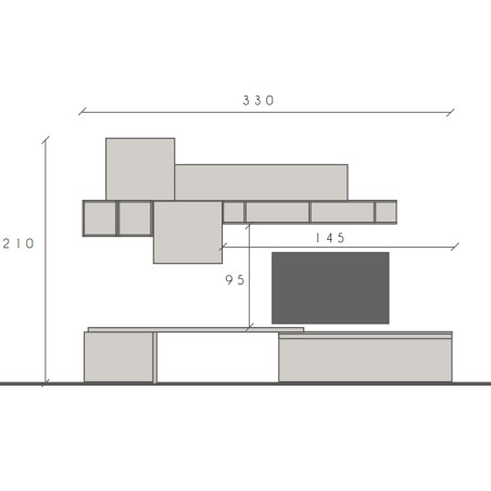 Ensemble TV contemporain