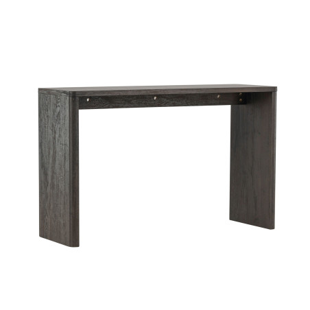 Table console couleur bois moka 120 cm