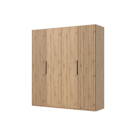 Armoire dressing 4 portes 200 cm