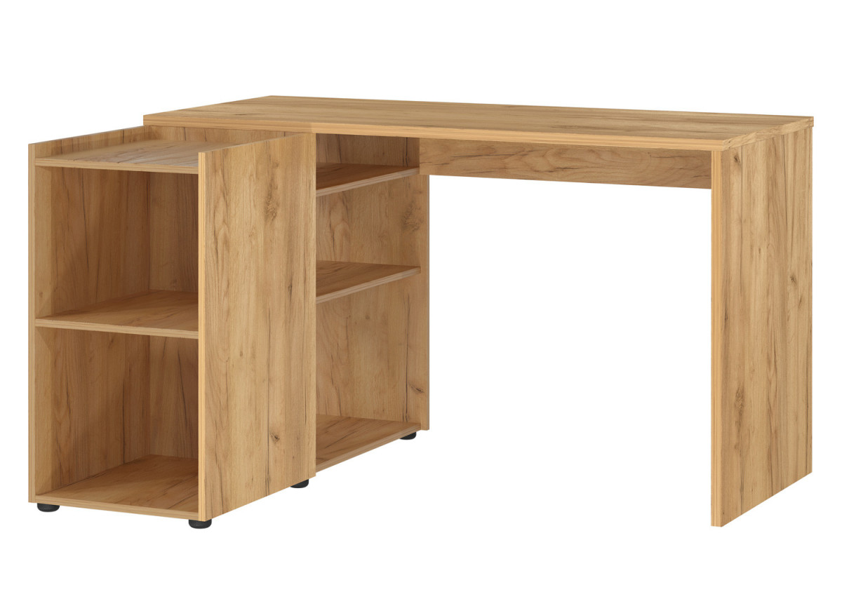 Bureau d'angle avec rangement