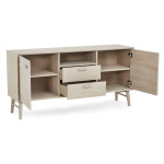 Buffet 160 cm Chêne blanchi