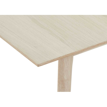 Table à manger 170 - 270 cm Chêne blanchi