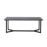 Table basse 140 cm Chêne noir