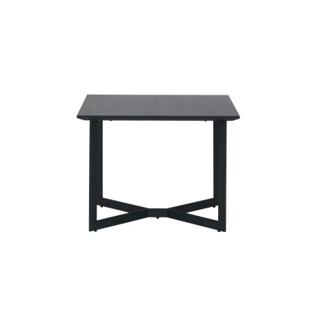 Table basse 70 x 70 cm Chêne noir