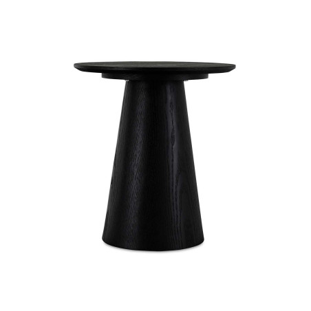 Bout de canapé design 45 cm Chêne noir