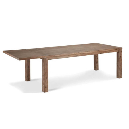 Table à manger 180 cm Acacia brun brossé