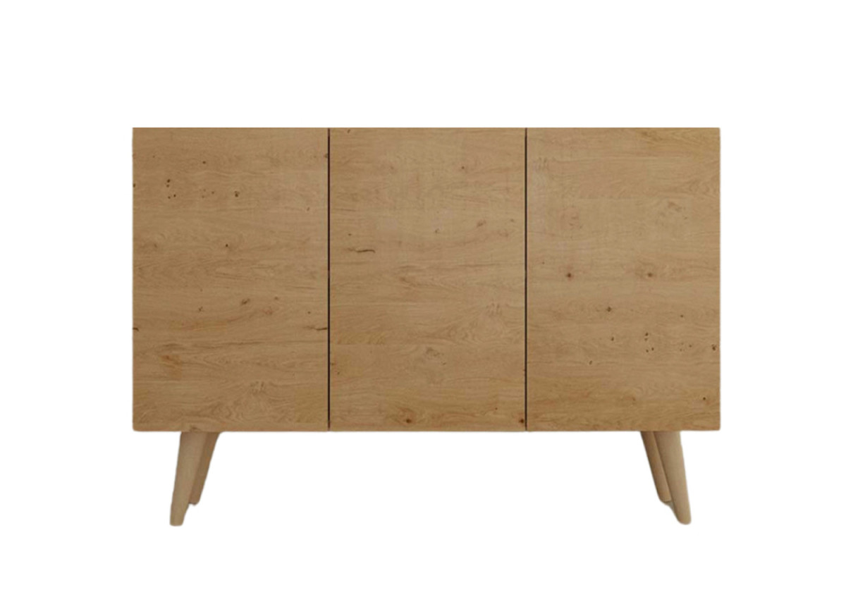 Buffet 3 portes 120 cm scandinave pas cher Toronto