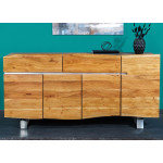 Buffet design en bois acacia / 170 cm, 4 portes Matthéo