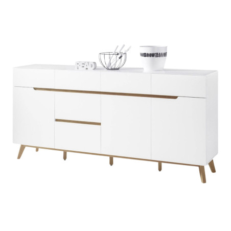 Long Buffet de Séjour Scandinave 193 cm Fabien