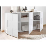 Buffet blanc laqué design Dama