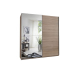 Armoire dressing moderne 2 portes coulissantes avec miroir