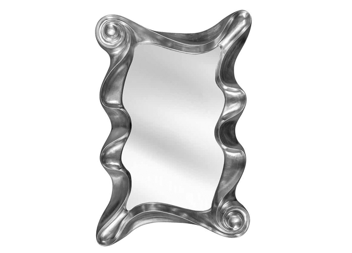 Miroir design argenté 160 cm Alexia