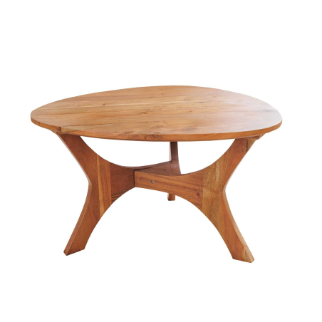 Table basse en bois d'acacia 70 cm Honey