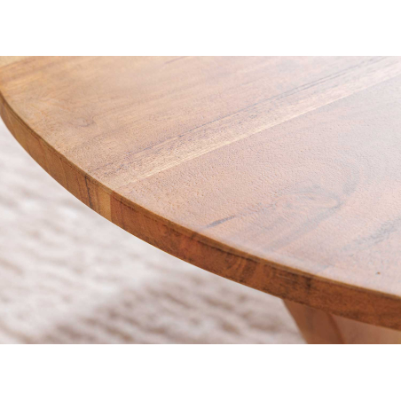 Table basse en bois d'acacia 70 cm Honey