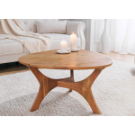 Table basse en bois d'acacia 70 cm Honey