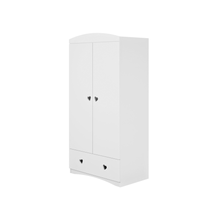 Armoire blanche pour enfant 90 cm Léonie