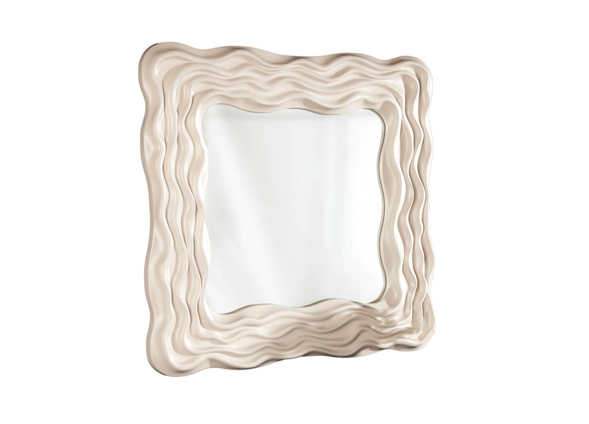 Miroir vague carré original 90 cm Wendy