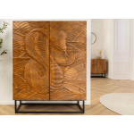 Buffet en bois massif 2 portes