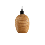 Petite lampe pendante en bambou 20 cm Daisy