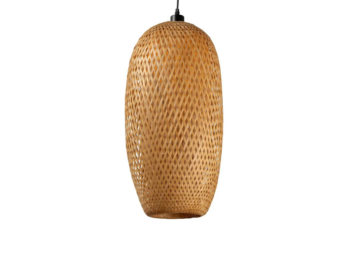 Suspension en bambou tressé 37 cm Daisy