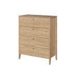 Commode 4 Tiroirs 90 cm