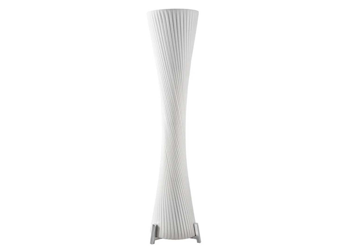 Lampadaire design blanc en latex