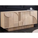 Buffet Art Déco 170cm  Bois de Manguier Blanchi